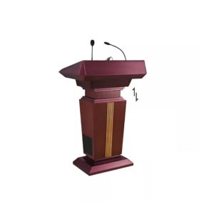 Deluxe Automatic lifting wooden rostrum HM7418Lecterns