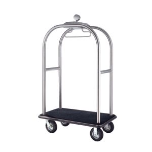 stainless steel luggage trolley luggage cart for hotel HM7516ALuggage Trolleys