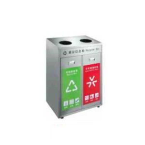 Comparment recycling bin 600x600 4 HM94935Stainless steel Bins
